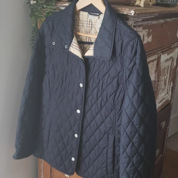 L.L. Bean Quilted Coat - Picture 2 of 8